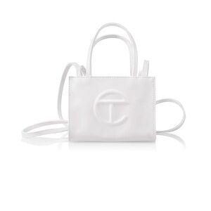 NEW Telfar Small White Shopping Bag